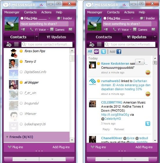 Yahoo Vista Messenger