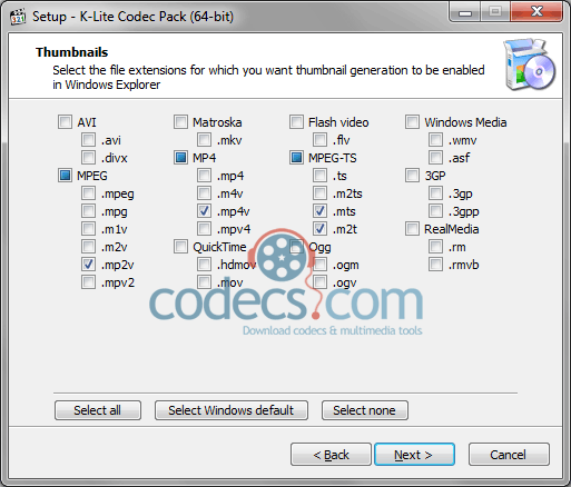 K-Lite Codec Pack 64-bit 9.9.9 beta screenshot