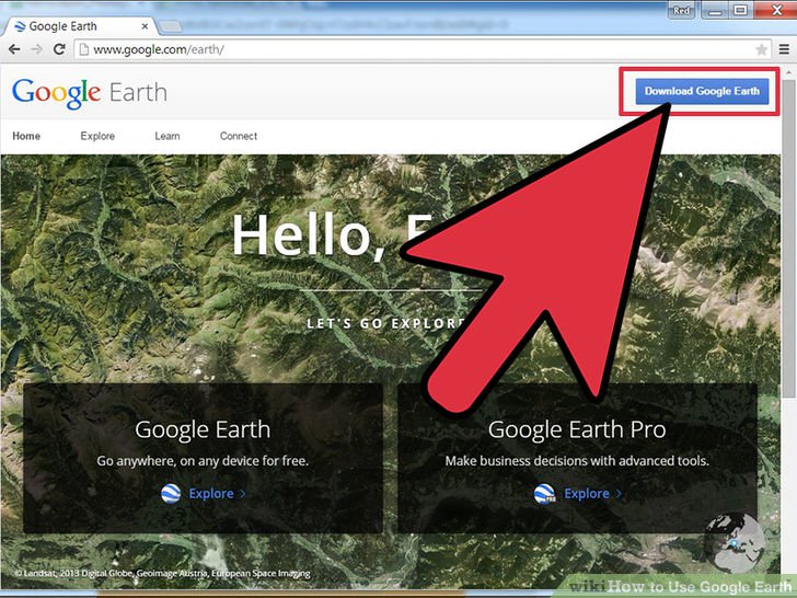 Image titled Use Google Earth Step 1