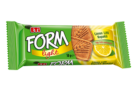 Eti Form Limon Lifli Kepekli Bisküvi Light Ürün