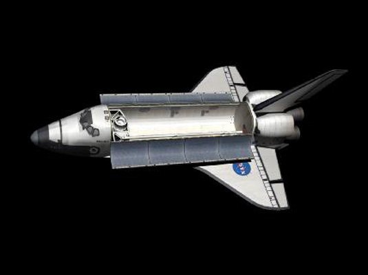 Free 3D models - Space shuttle