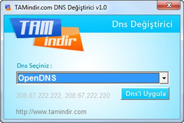 TAMindir DNS Değiştirici