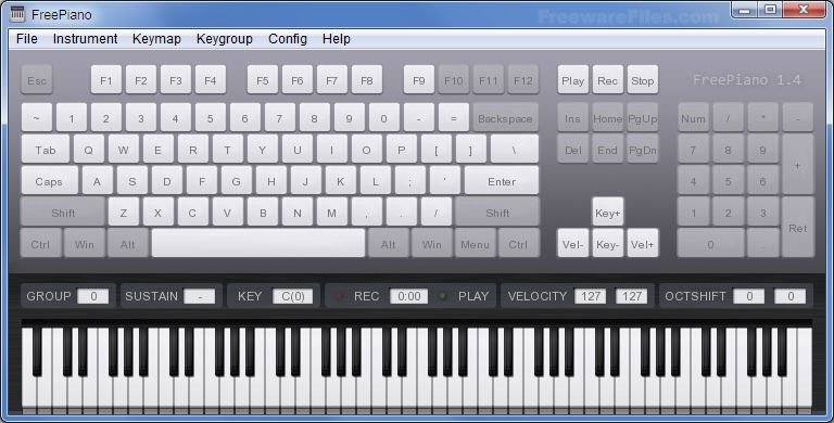 Bilgisayardan Piyano Çalma Programı (Klavyeden) Ücretsiz İndir - TeknoLib