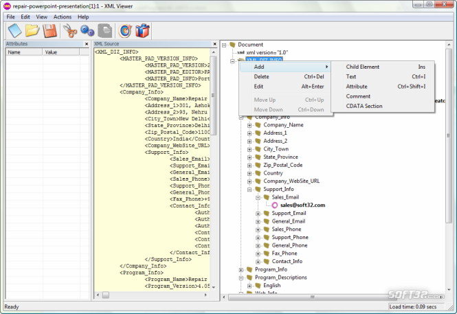 XML Viewer Screenshot 4