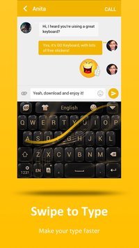 Go Keyboard - Emoji, Sticker Apk Screenshot