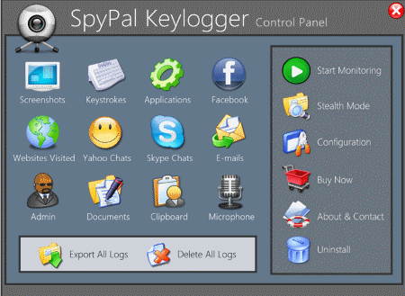 Spy Pal Keylogger Software 22 10 2016 3