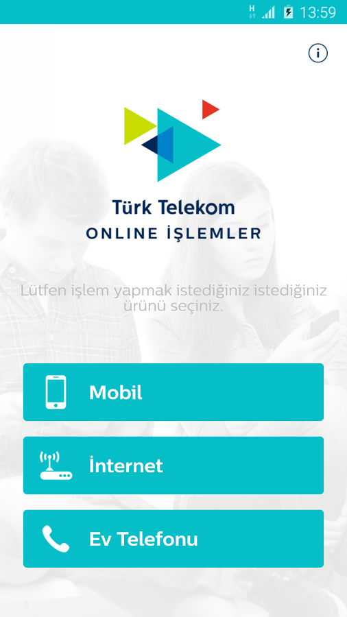 Türk Telekom Online İşlemler Mobil