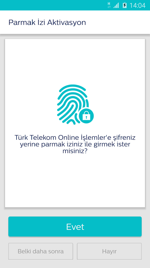 Türk Telekom Online İşlemler Mobil 3