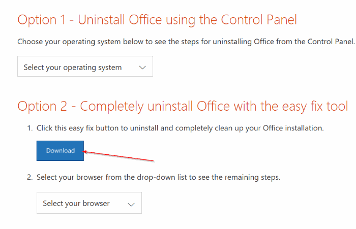 Uninstall Microsoft Office 365 Or Office 2016 From Windows 10 Pic01
