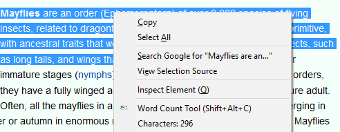 3 Free Character Counter Firefox Extensions: Character Counter