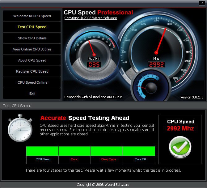 Cpu Speed Professional 2 1