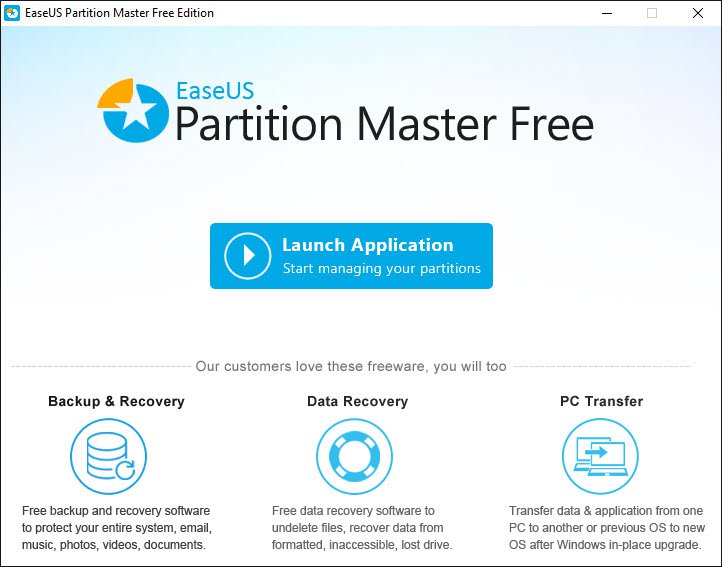 Easeus Partition Master Free