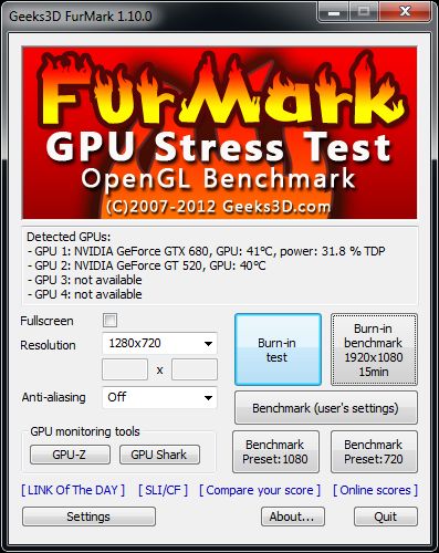 FurMark 1.10.0