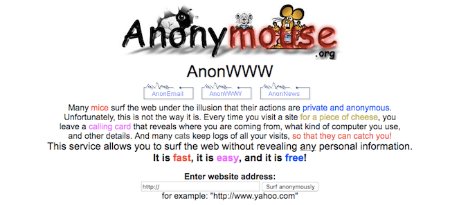 anonymouse.org-anonwww