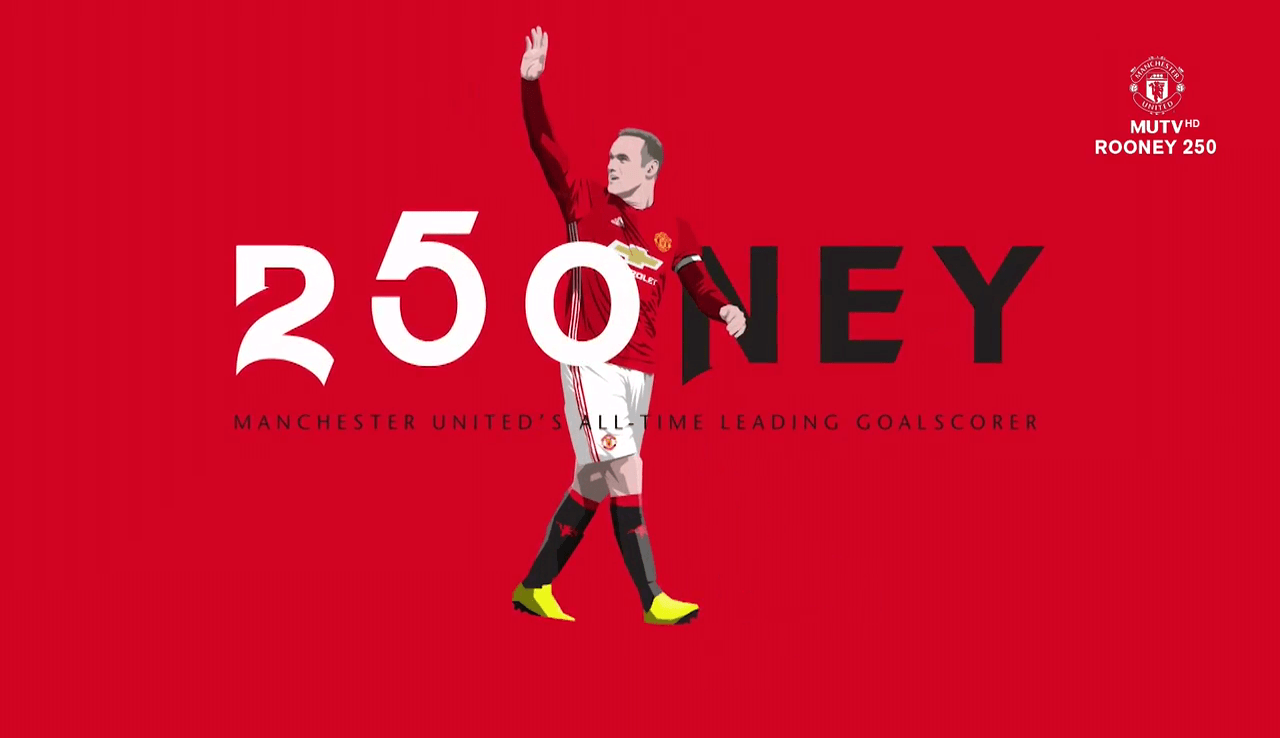Wayne Rooney Golleri 2017 Kariyerinde Attığı 250 Gol Video Klip