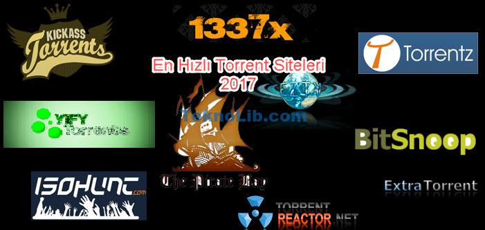 En Hızlı Torrent Siteleri 2017