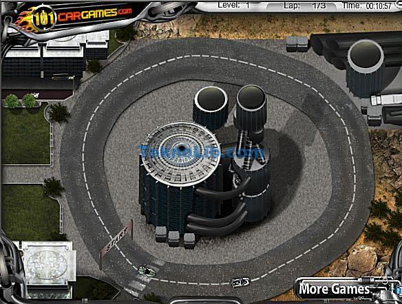 Screenshot of the First Place Racing free online car game