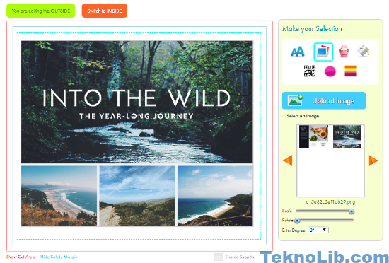 Jukebox: online brochure maker