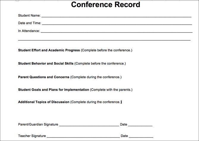 Conference Record