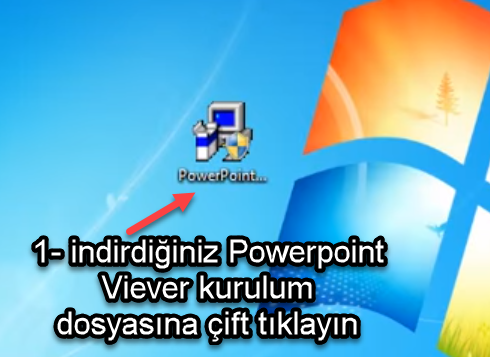Microsoft Office Powerpoint Viewer Kurulum Dosyası Ekran Görüntüsü 1