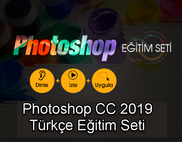 Photoshop CC 2019 Türkçe Eğitim Seti