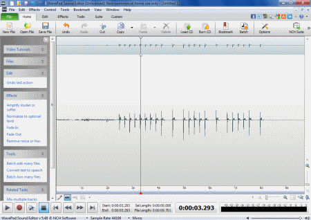 Wavepad Sound Editor 1 1 9