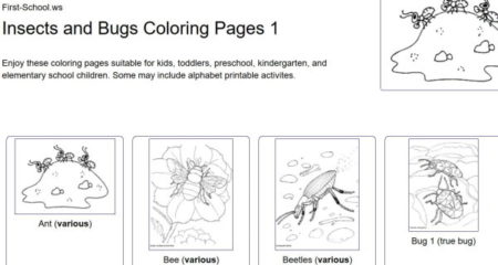 Coloring Pages For Kids First School 19