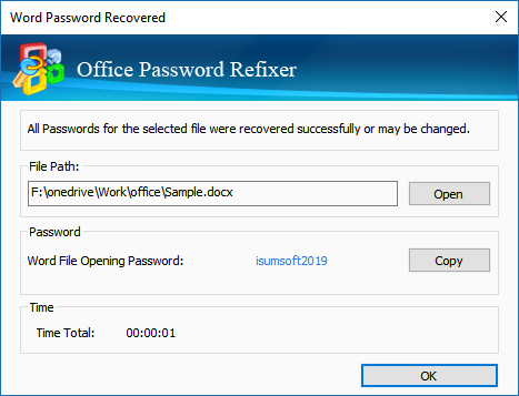 Password Recovered 7