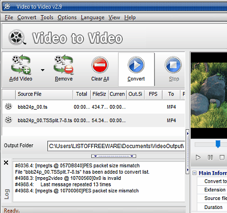 Video To Video Converter Ts To Mp4 Converter 2019 07 30 12 25 30 19
