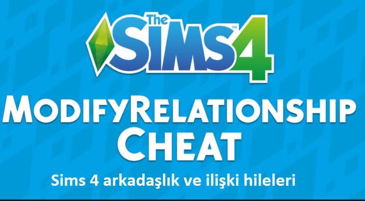 Sims 4 Arkadaşlık Hilesi ve İlişki Hilesi 2021-2022 Yeni Güncel