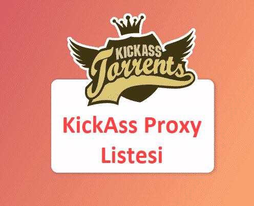 KickAss Yeni Adresi Proxy Listesi 2022