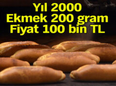 2000 Ekmek Fiyatı (Bir Ekmek Kaç Para ve 1KG Ekmek Ne Kadar?)