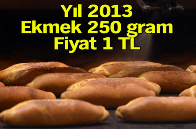 2013 Ekmek Fiyatı (Bir Ekmek Kaç Para ve 1KG Ekmek Ne Kadar?)