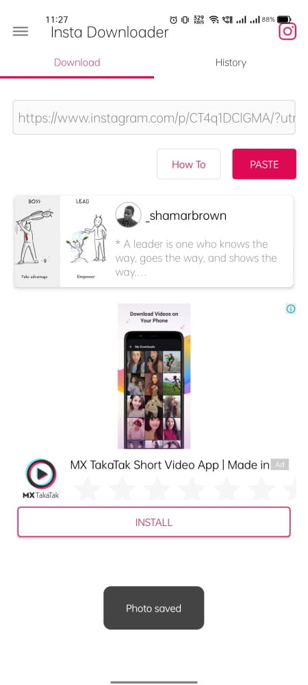 Android Instagram Fotoğraf Video İndirme Programları (2022)
