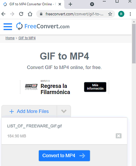 Gif'i Mp4'E Çevirme Sitesi Programsız Ücretsiz
