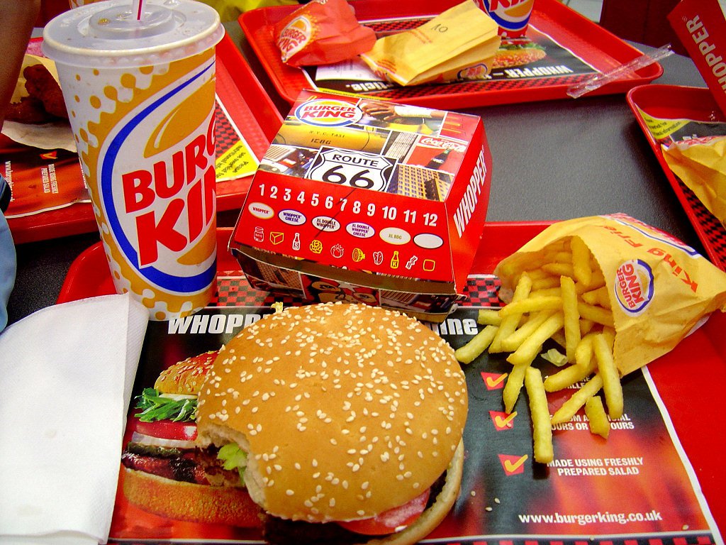 Burger King Ürünleri Kaç Kalori?